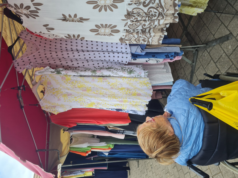 Jour du marché au mois de Juin