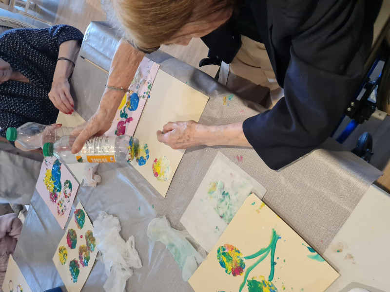 Un après-midi peinture au mois d’août