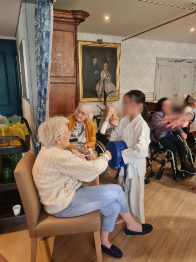 Rencontre intergénérationnelle du Club de Karaté du Plessis Bouchard