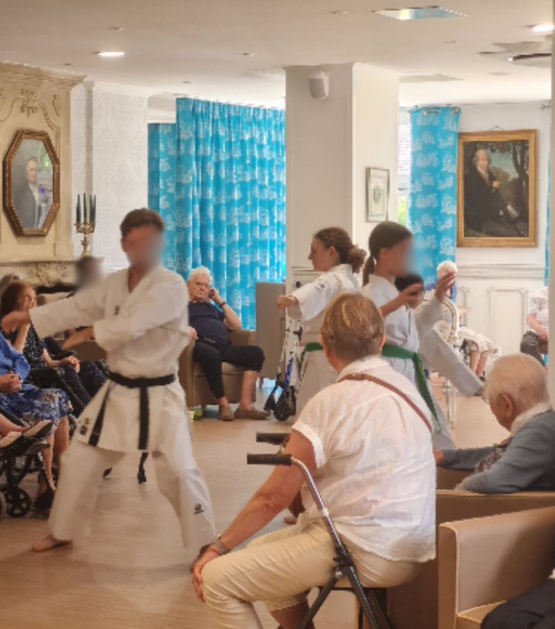 Rencontre intergénérationnelle du Club de Karaté du Plessis Bouchard