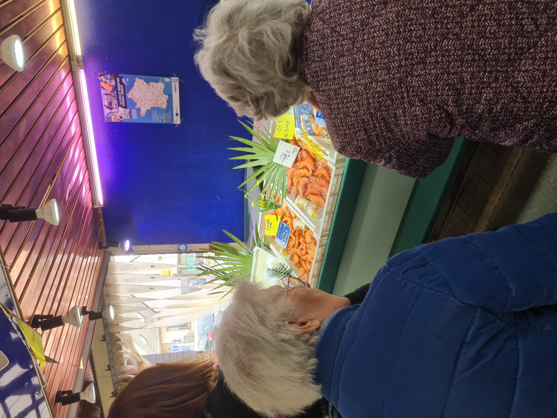 Sortie au marché au mois d'Avril