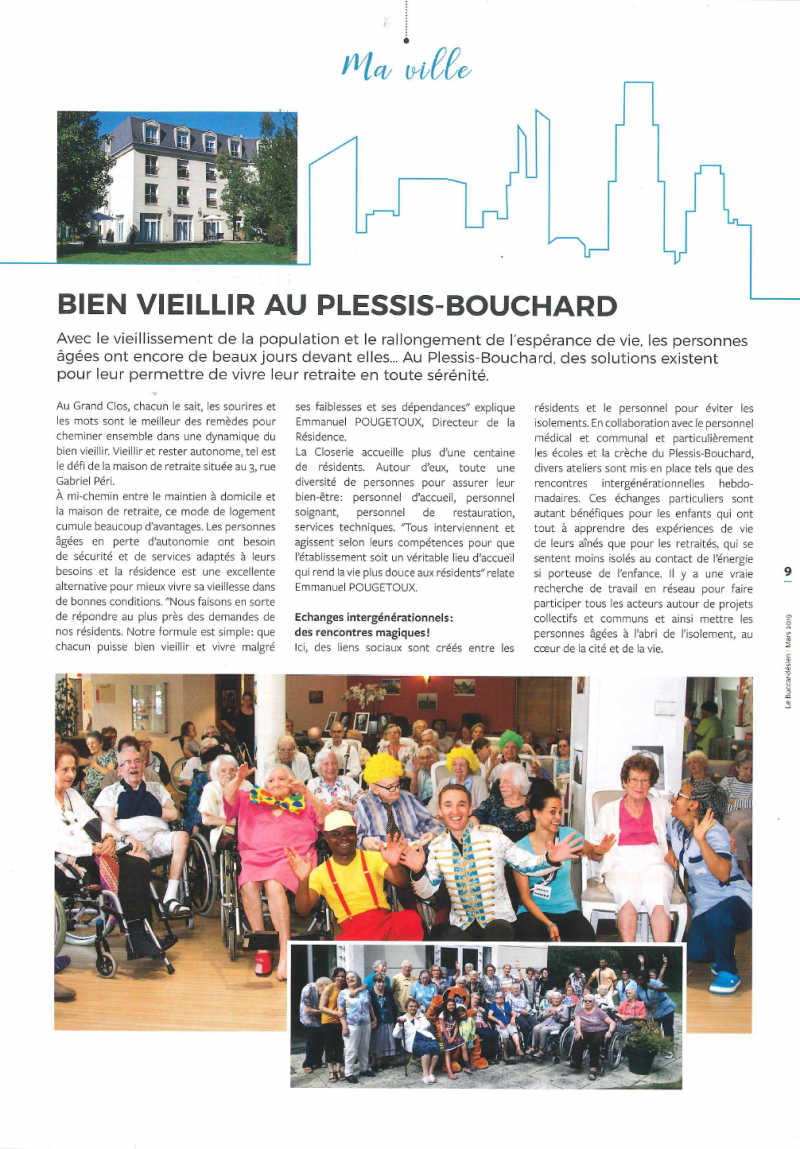 Bien Vieillir au Plessis Bouchard