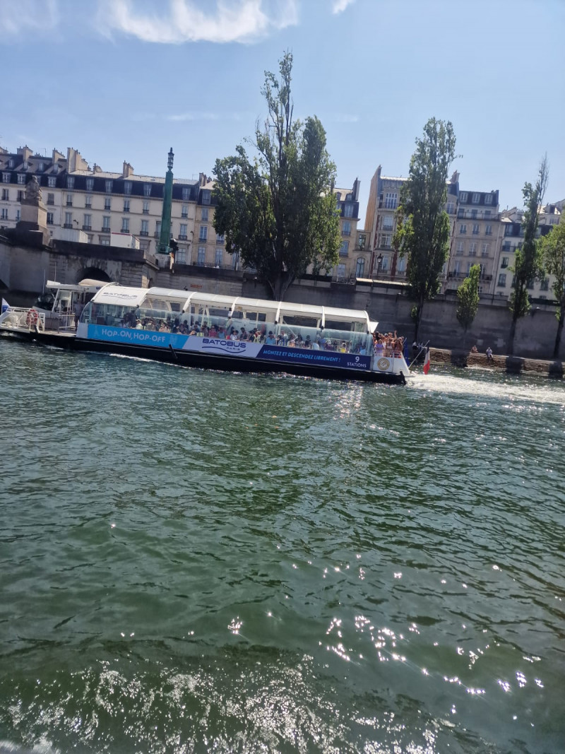 Sortie du mois de juillet au bateau mouche