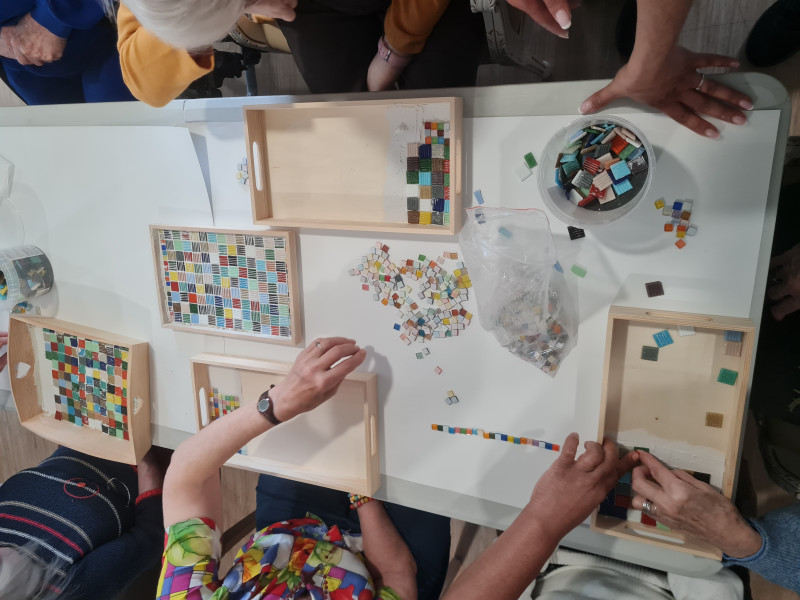3ème d'atelier mosaïque