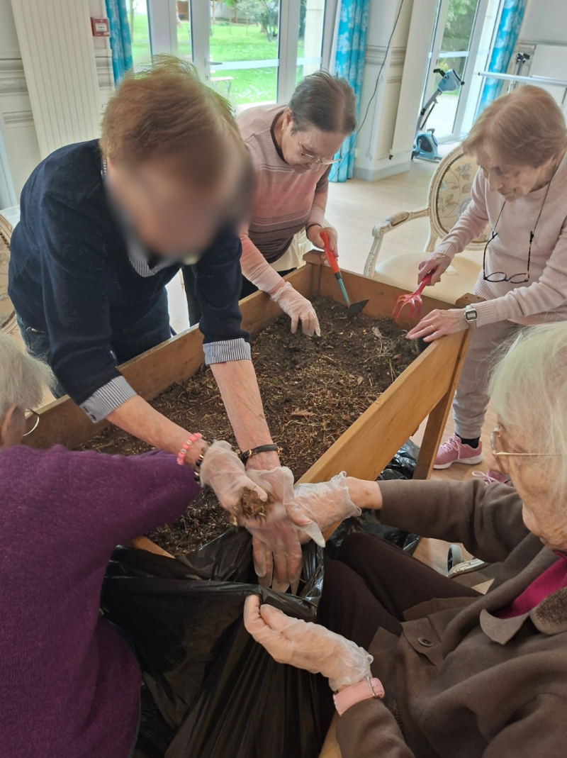 Le premier atelier jardinage