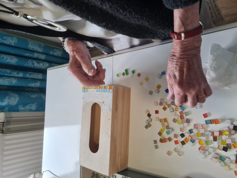 3ème d'atelier mosaïque